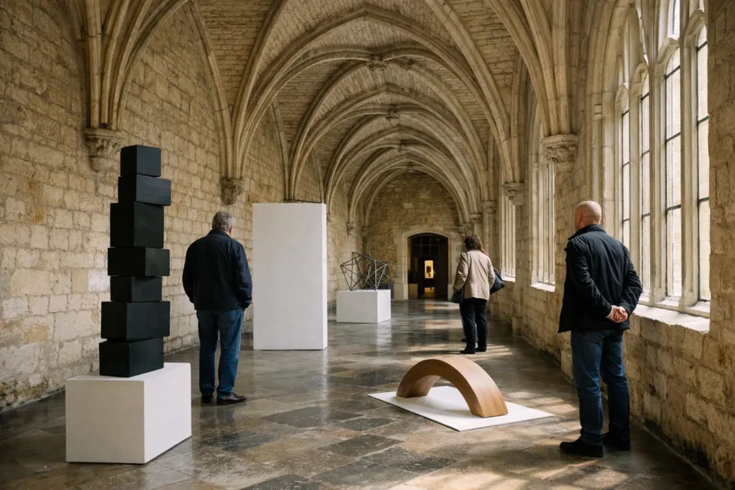 À l’abbaye du Parc, l’art contemporain dialogue avec les pierres restaurées À l’abbaye du Parc, l’art contemporain dialogue avec les pierres restaurées