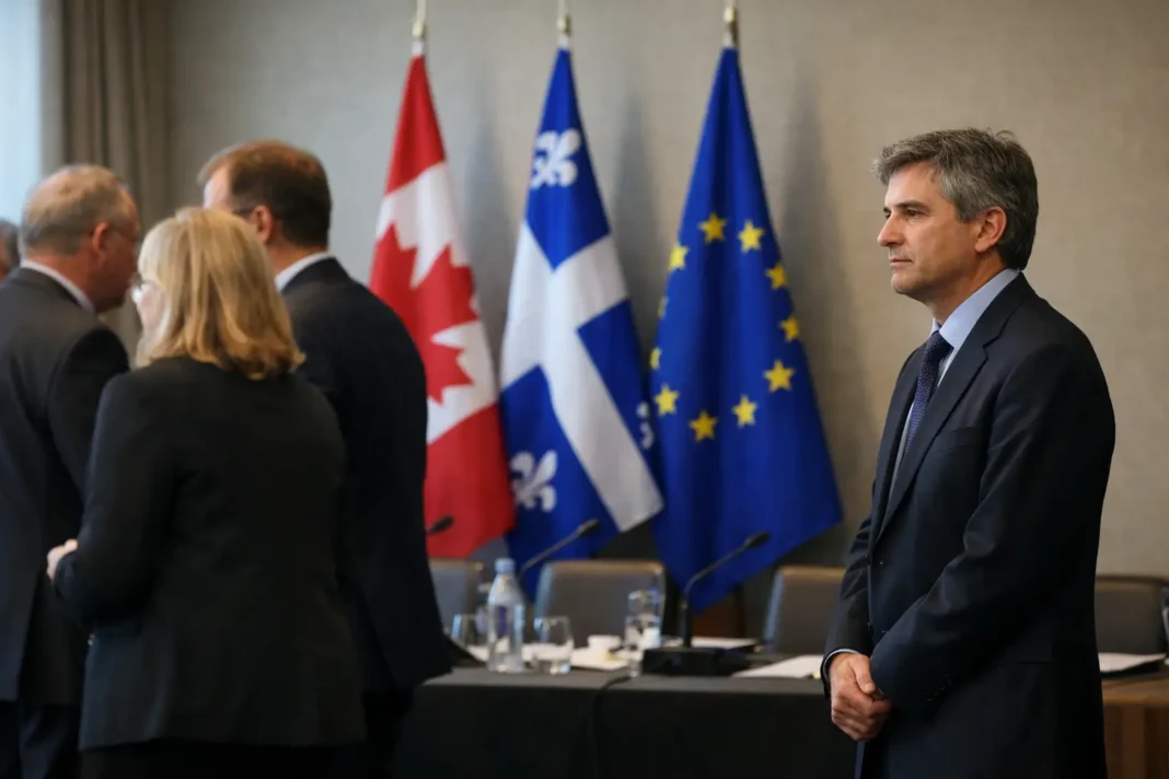 Sommet Canada-UE : Québec cherche sa place diplomatique Sommet Canada-UE : Québec cherche sa place diplomatique