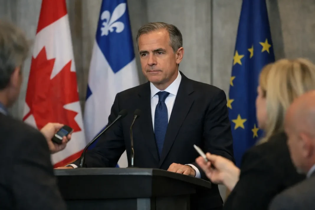 Doctrine Gérin-Lajoie : le silence de Mark Carney laisse entière la querelle Québec-Ottawa Doctrine Gérin-Lajoie : le silence de Mark Carney laisse entière la querelle Québec-Ottawa