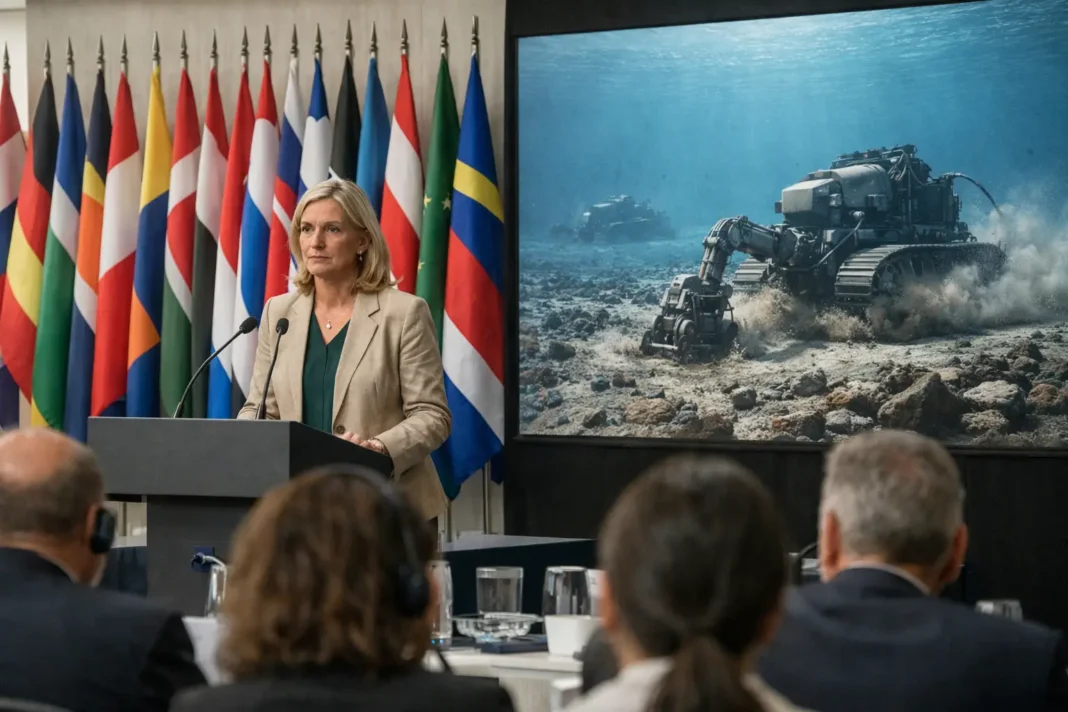 Un moratoire demandé alors que la Maison Blanche relance l'exploitation des fonds marins Un moratoire demandé alors que la Maison Blanche relance l'exploitation des fonds marins