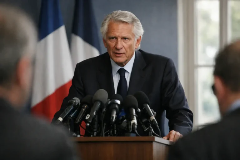 De Villepin fustige le Rassemblement national et alerte sur la fragilité de la France