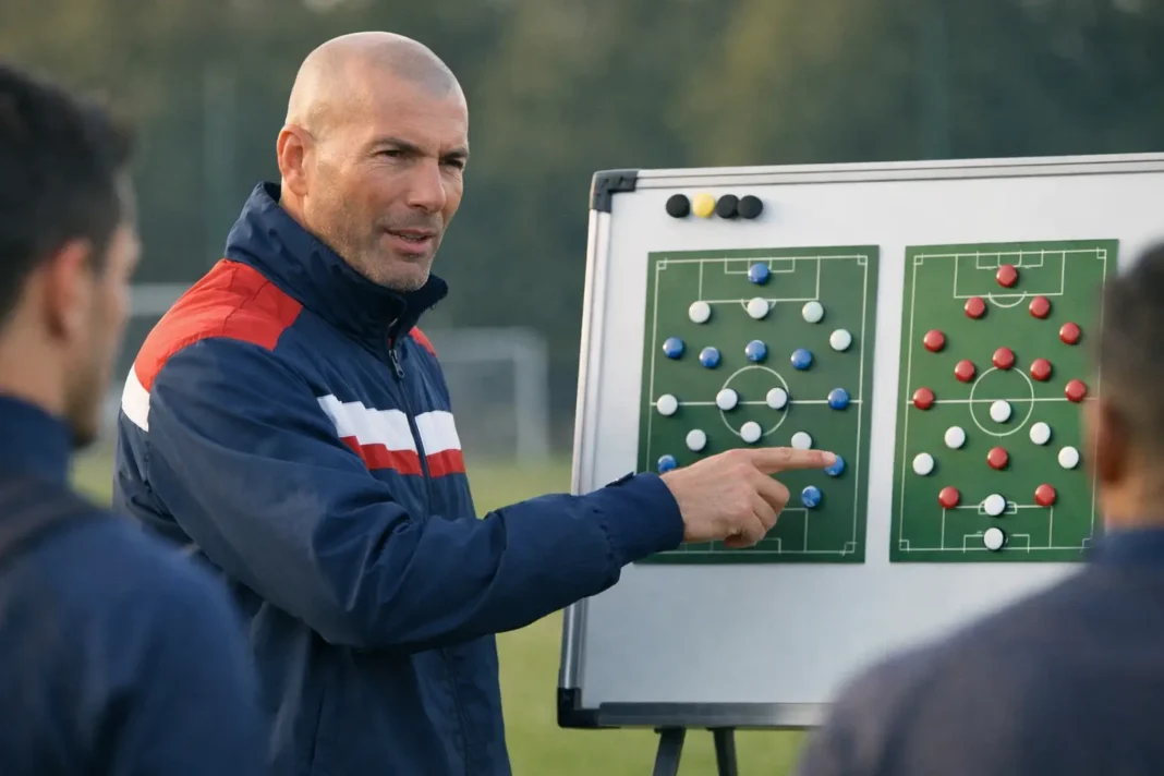 Zidane assume le style du PSG et l’inscrit dans son projet pour les Bleus