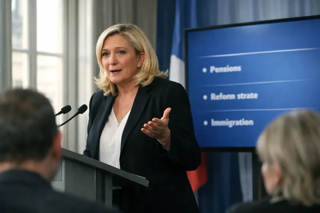 Projet économique de Marine Le Pen : enjeux et portée d'une trajectoire financière dévoilée