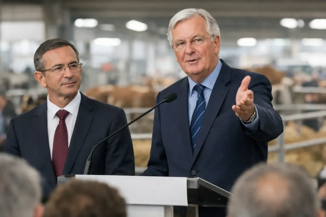 Barnier appelle à l’unité et désigne Retailleau pour rassembler la droite