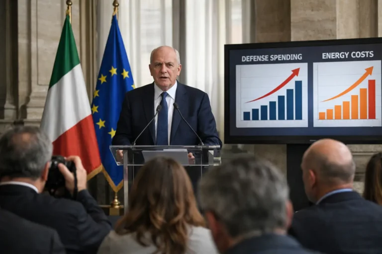 La crise financière française touche l'Italie : Rome relève ses objectifs de déficit