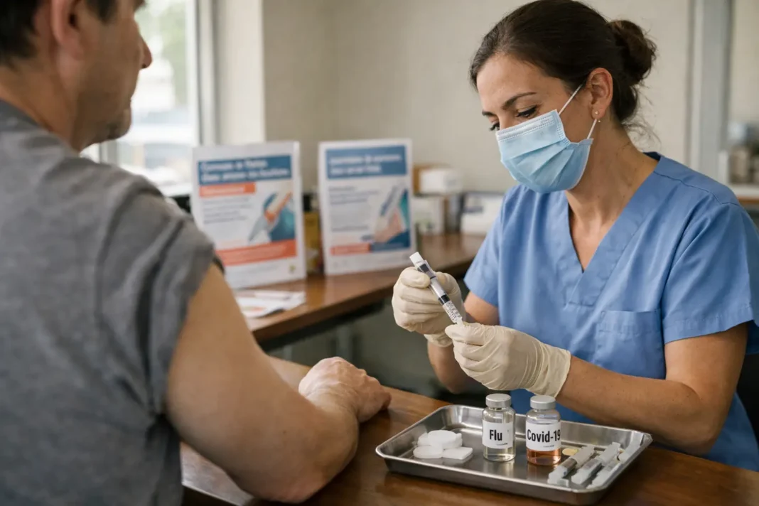 Vaccination grippe et Covid : lancement national le 13 octobre